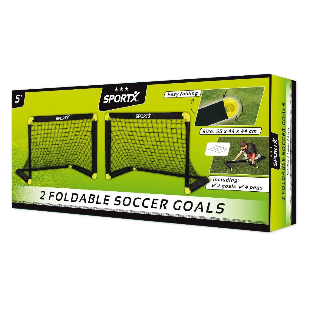 Voetbaldoel Set 2 goals 55x44x44