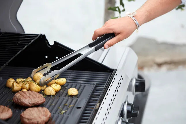 Barbecook - Olivia universele tang uit rvs zwart 42cm