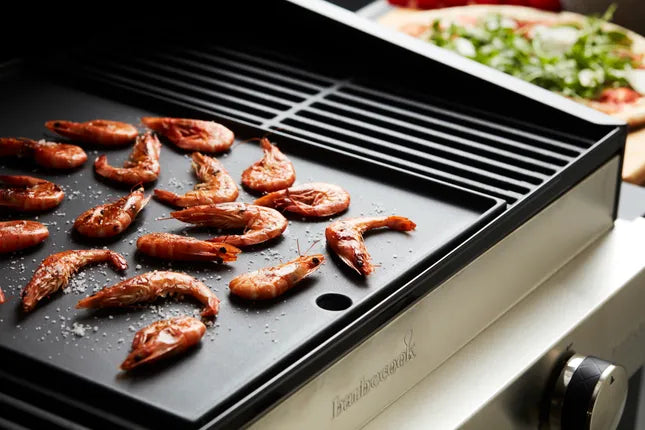 Barbecook - Dynamic Core contactplaat uit geëmailleerd gietijzer zwart 43x35cm