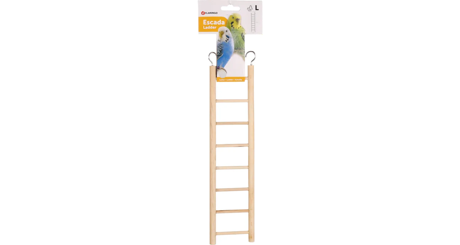 Flamingo - Houten Ladder Met 8 Treden