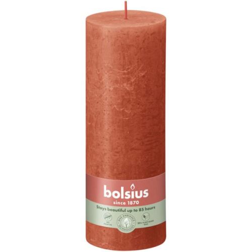 Stompkaars 190/68 Rustiek earty orange - Bolsius