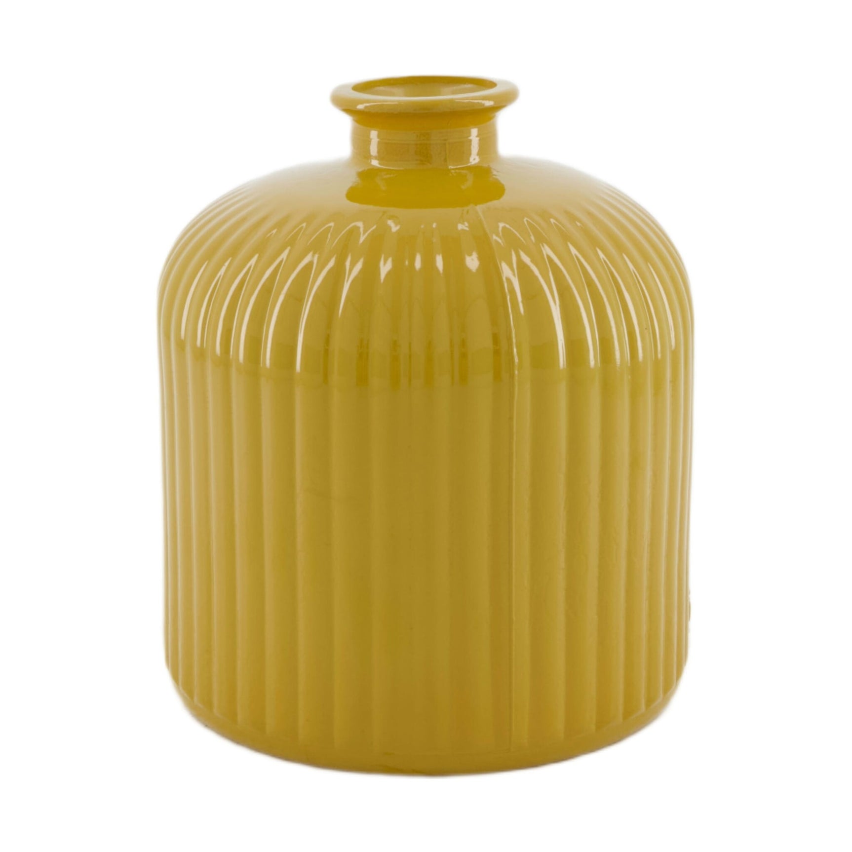 Fles recycled glas 15x15x17cm