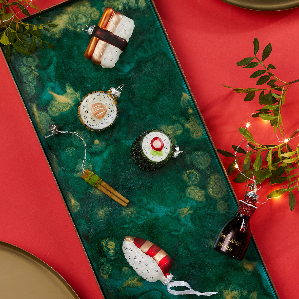 Ornament glas matt color 6ass