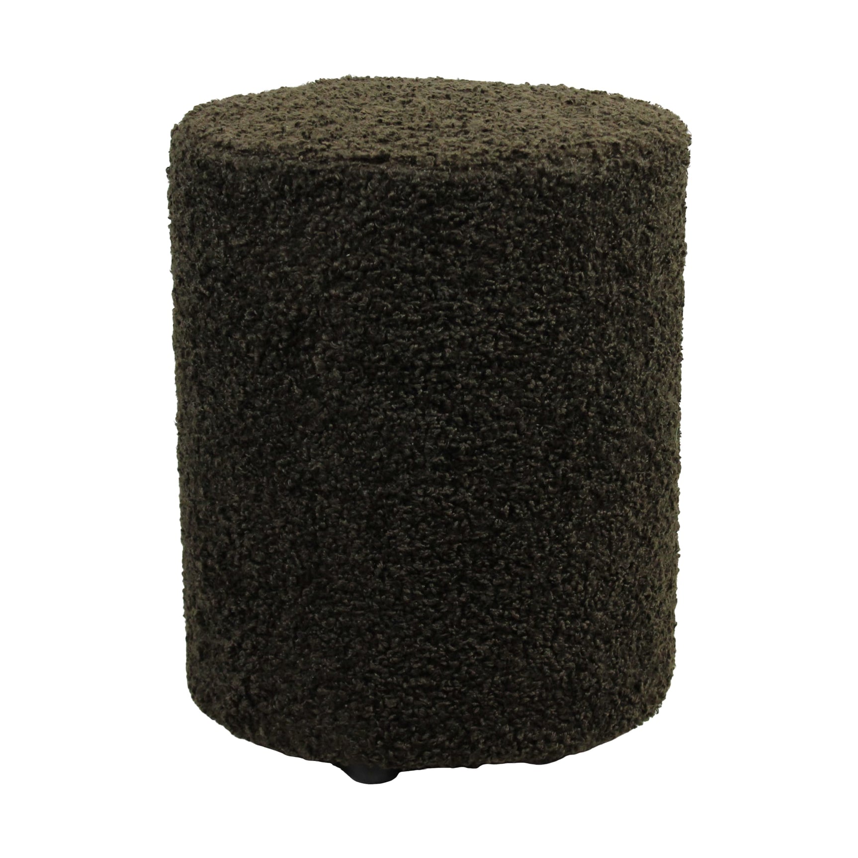 Poef rond teddy 38x38x48cm