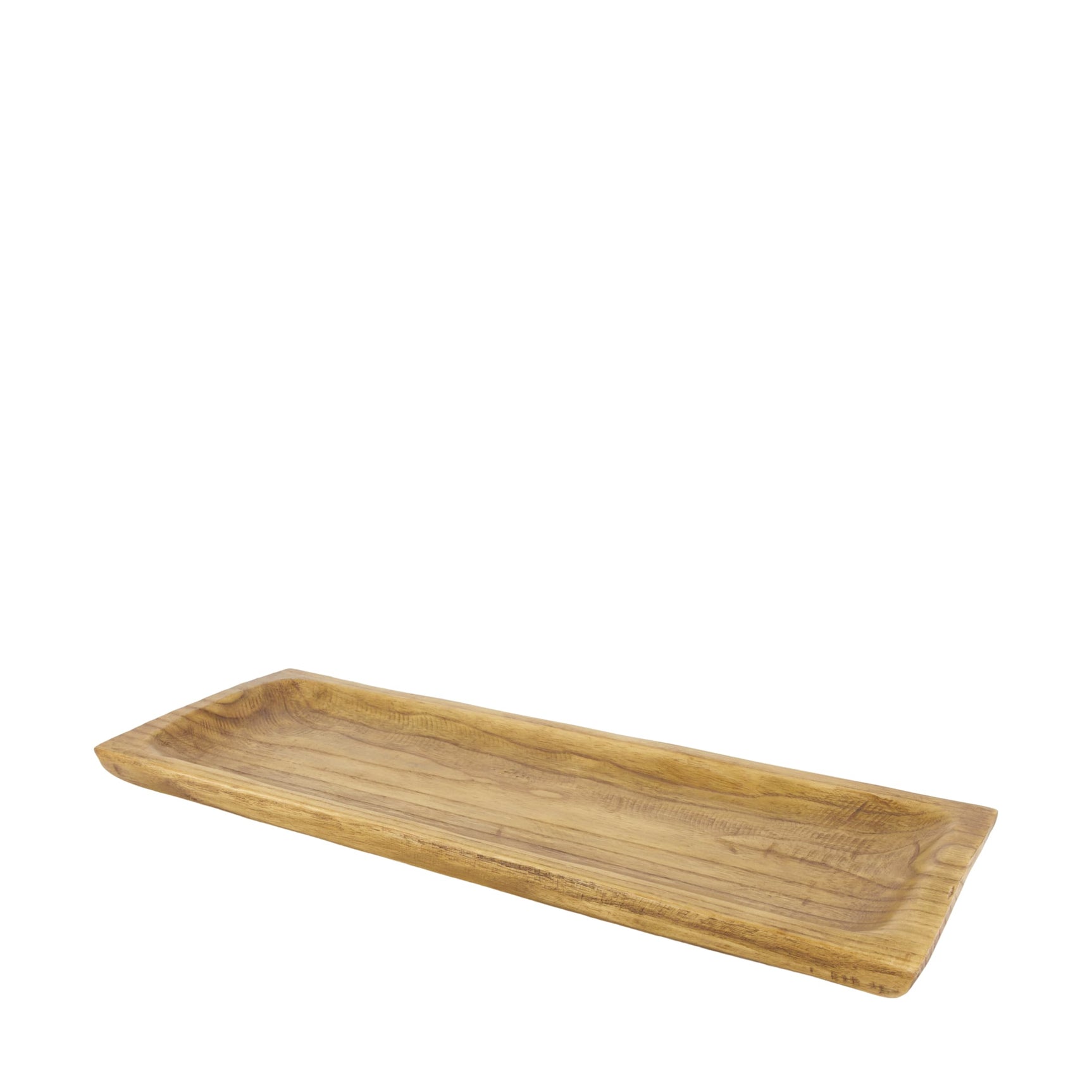 Tray rectangular paulownia hout 58x22x4cm