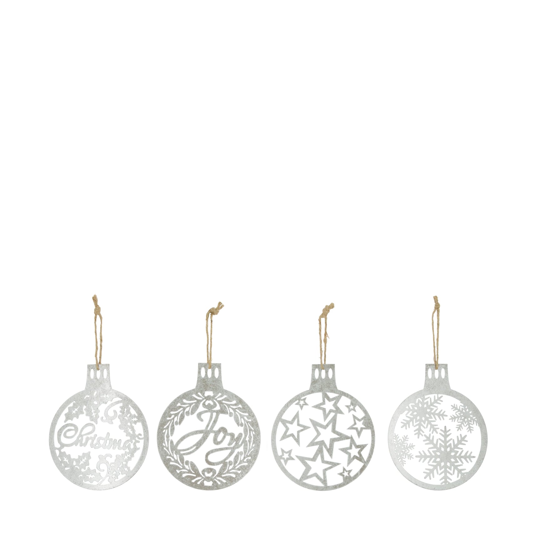 Hanger rond metaal 18x0.01x21.7cm assorti