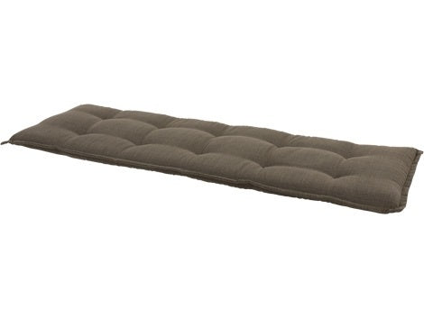 Bankkussen taupe 150cm, 6cm dik