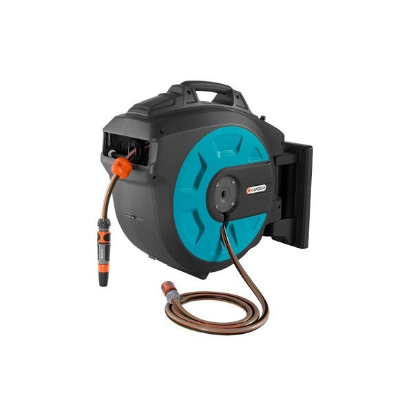 Gardena Wand-slangenbox roll-up auto 25m