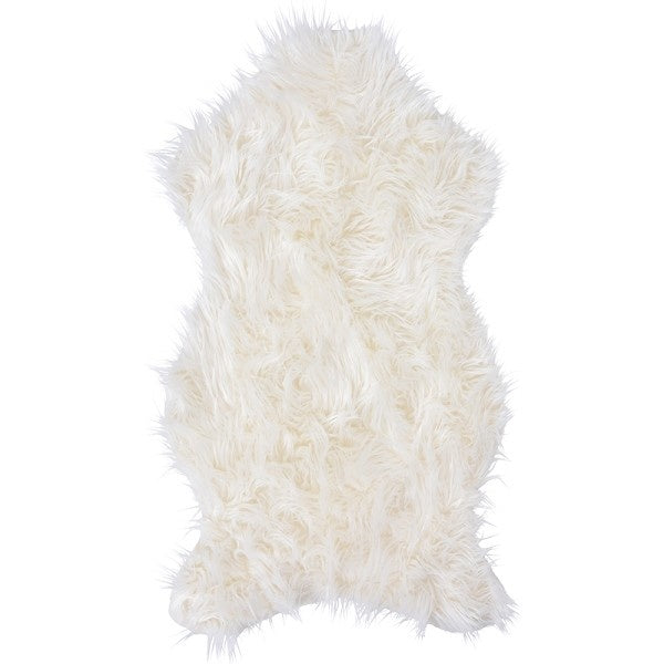Schapenvacht 50x90cm wit