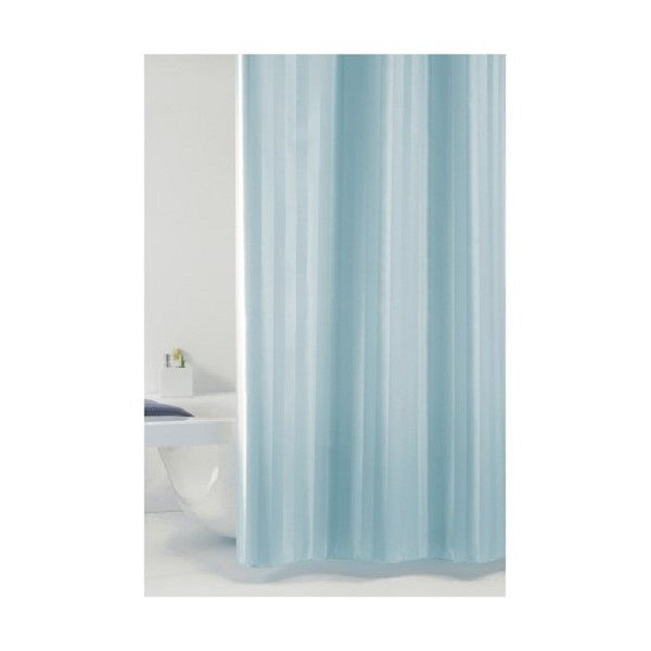 Douchegordijn textiel 180x200 Rigone blu