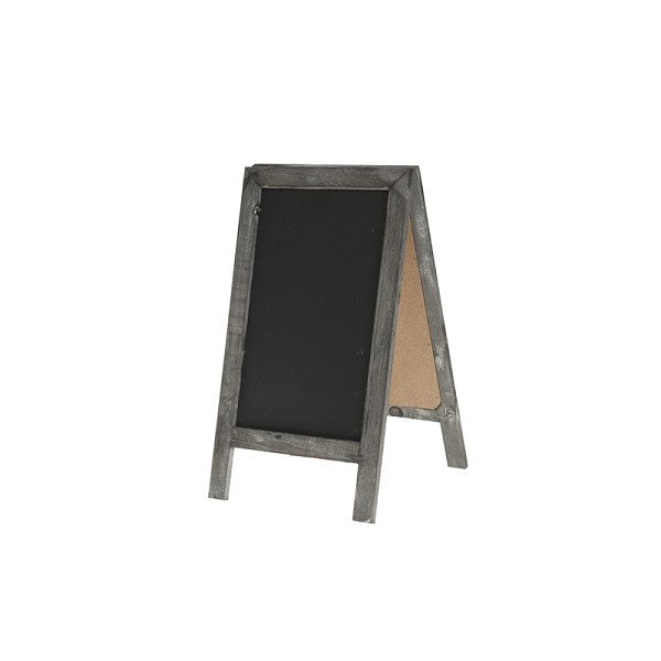Houten krijtbord staand 18x32cm