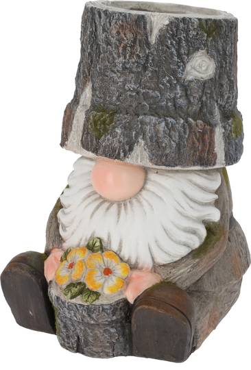 Bloempot gnome, 3 assorti