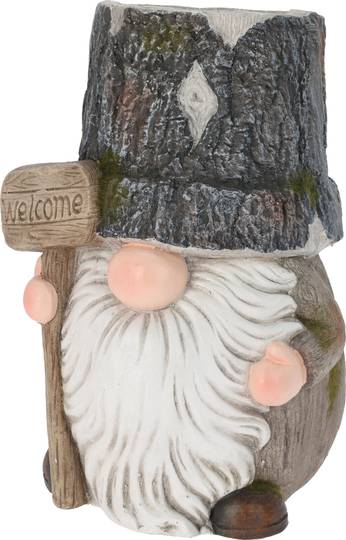 Bloempot gnome, 3 assorti