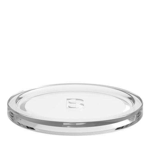 Glazen onderzetter 11cm transparant - Bolsius
