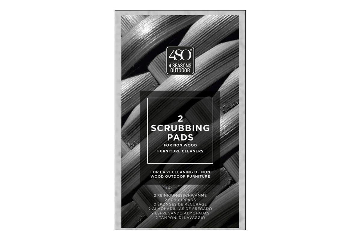 4SO - Set van 2 schuurpads voor alle reinigingsmiddelen