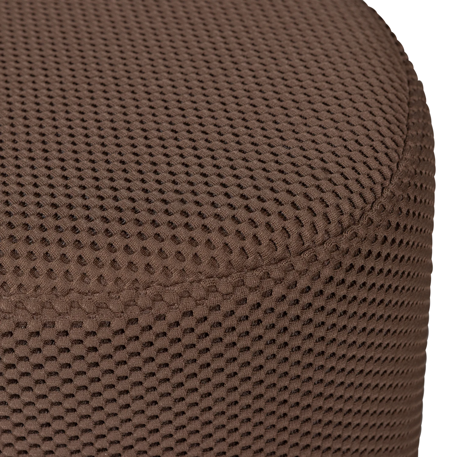WOOOD - Poef mesh espresso 38x40x40cm