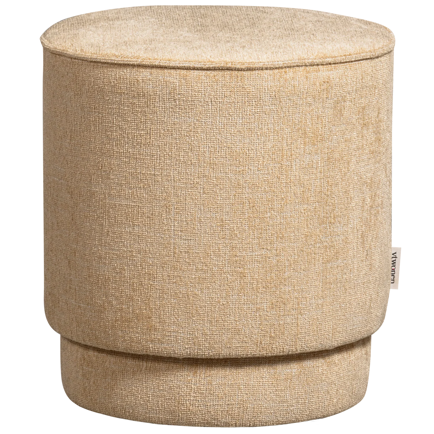 vtwonen - Pearl poef butter melange