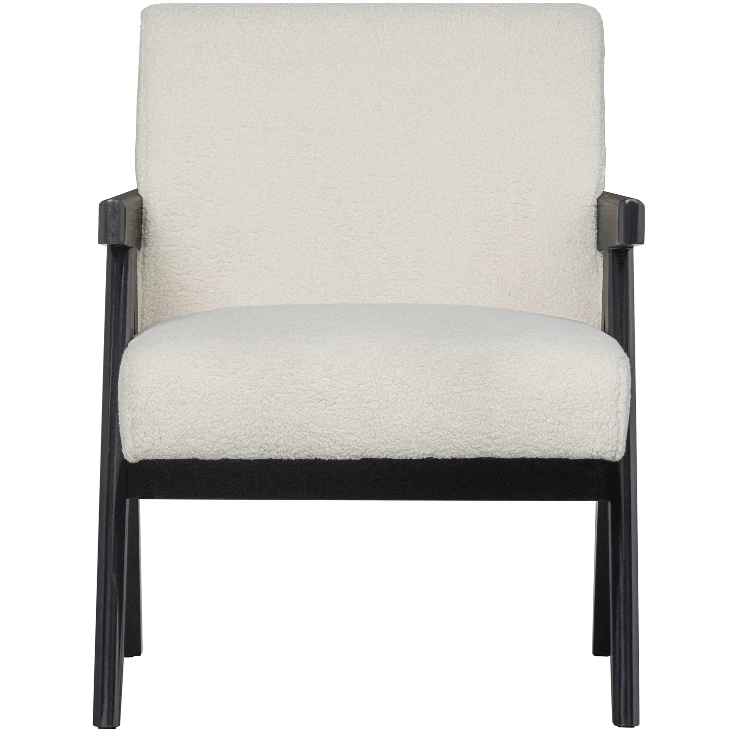 WOOOD - Lowie fauteuil naturel/zwart