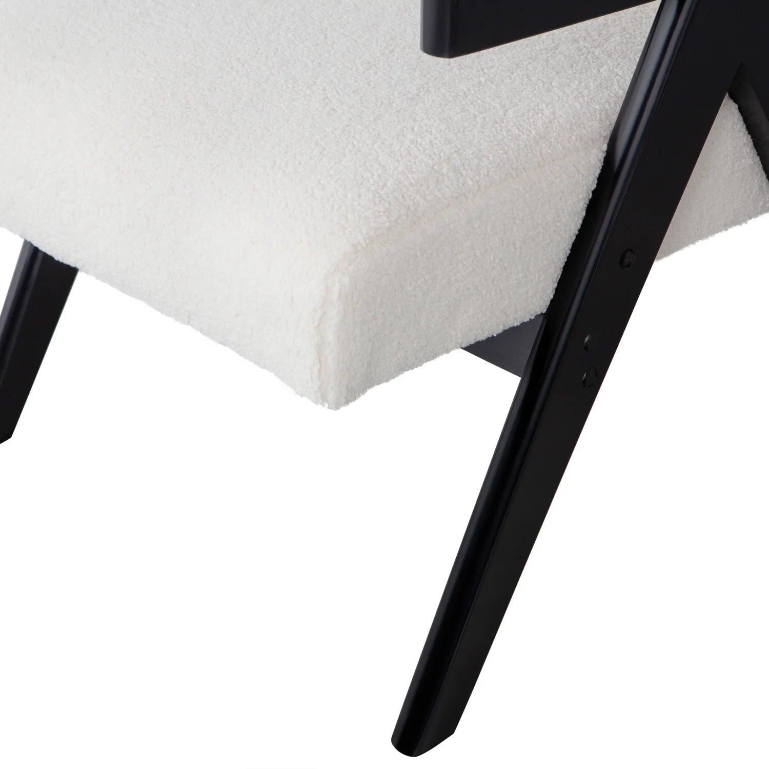 WOOOD - Lowie fauteuil naturel/zwart