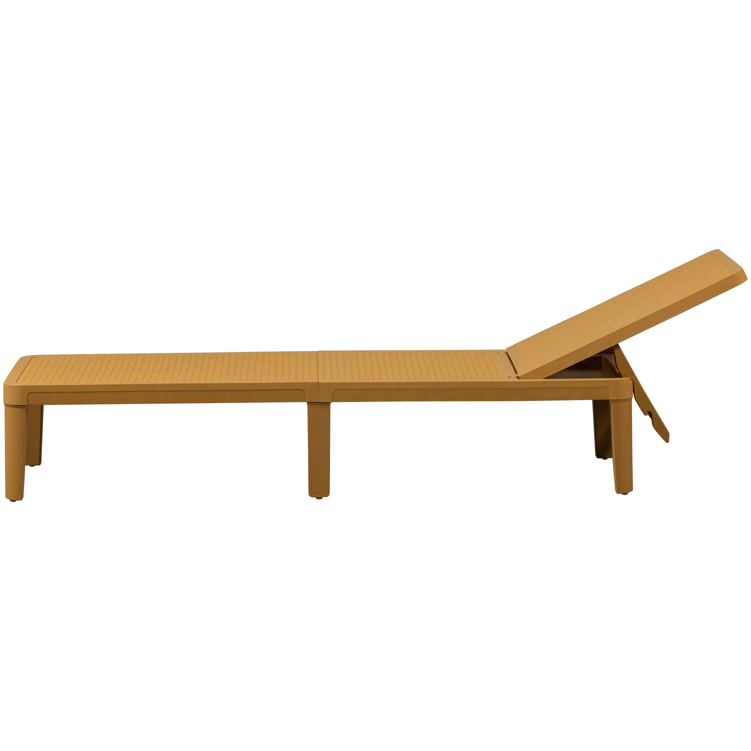 JINTE TUIN LIGBED KUNSTSTOF GEEL