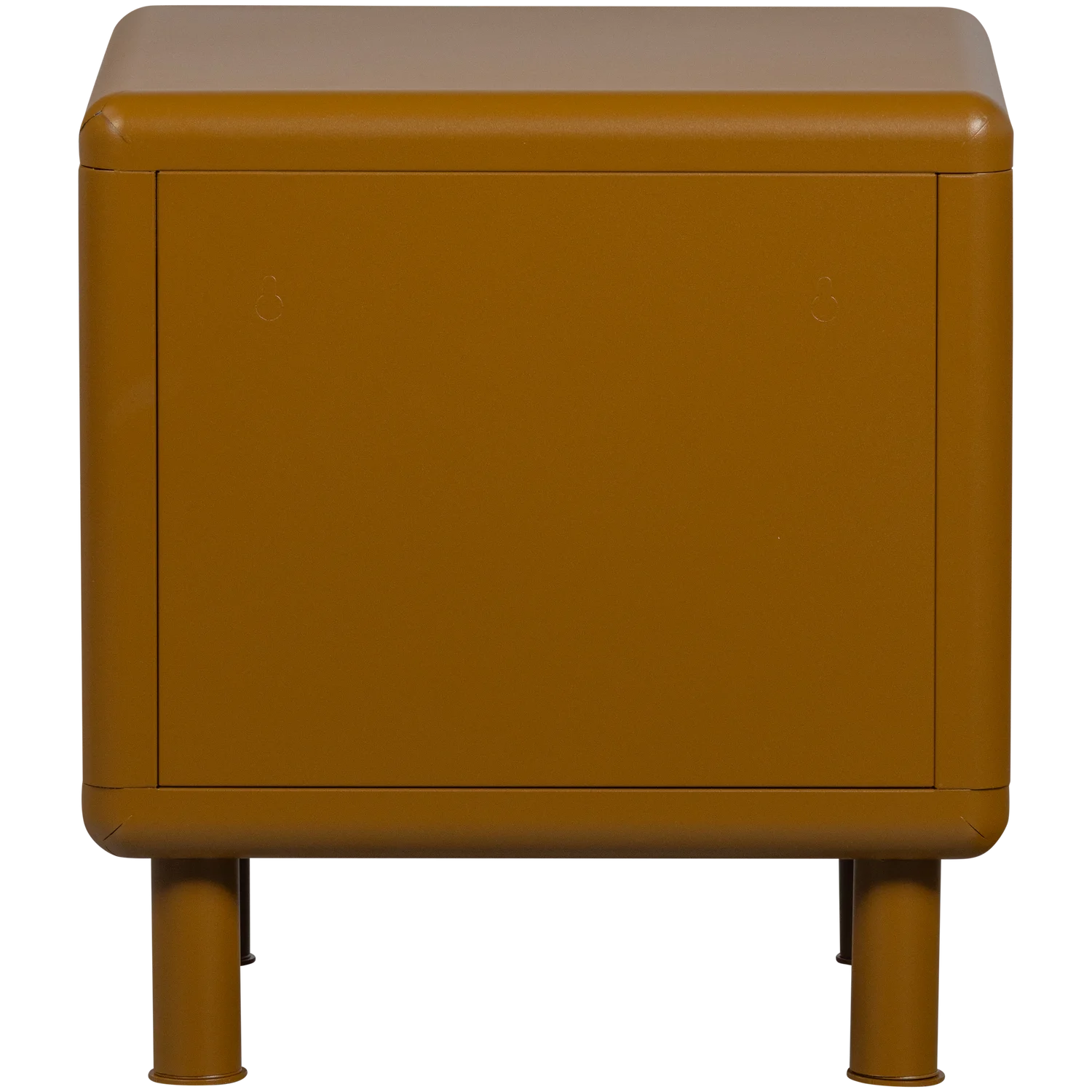 WOOOD - Rune ladekast/nachtkastje 2 lades metaal honinggeel