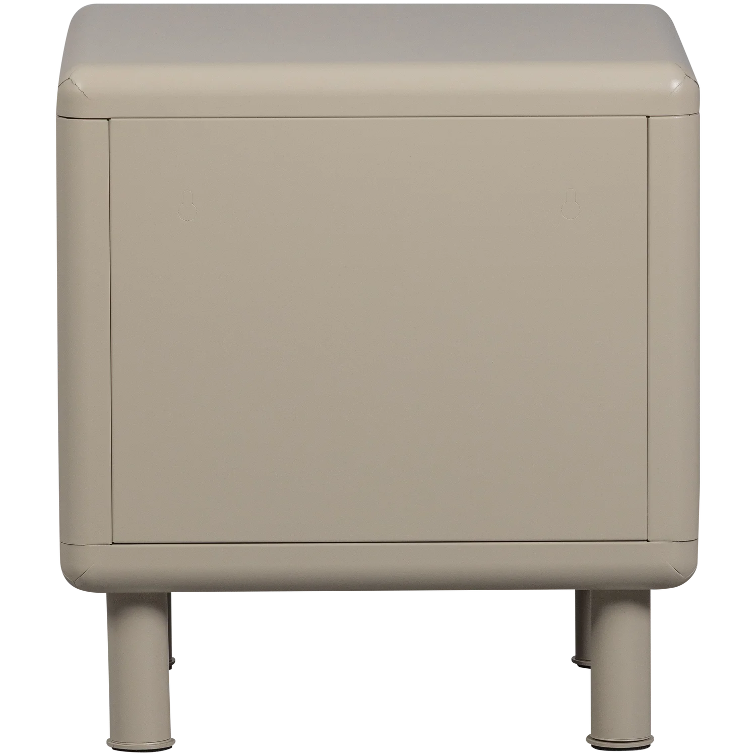 WOOOD - Rune ladekast/nachtkastje 2 lades metaal zand