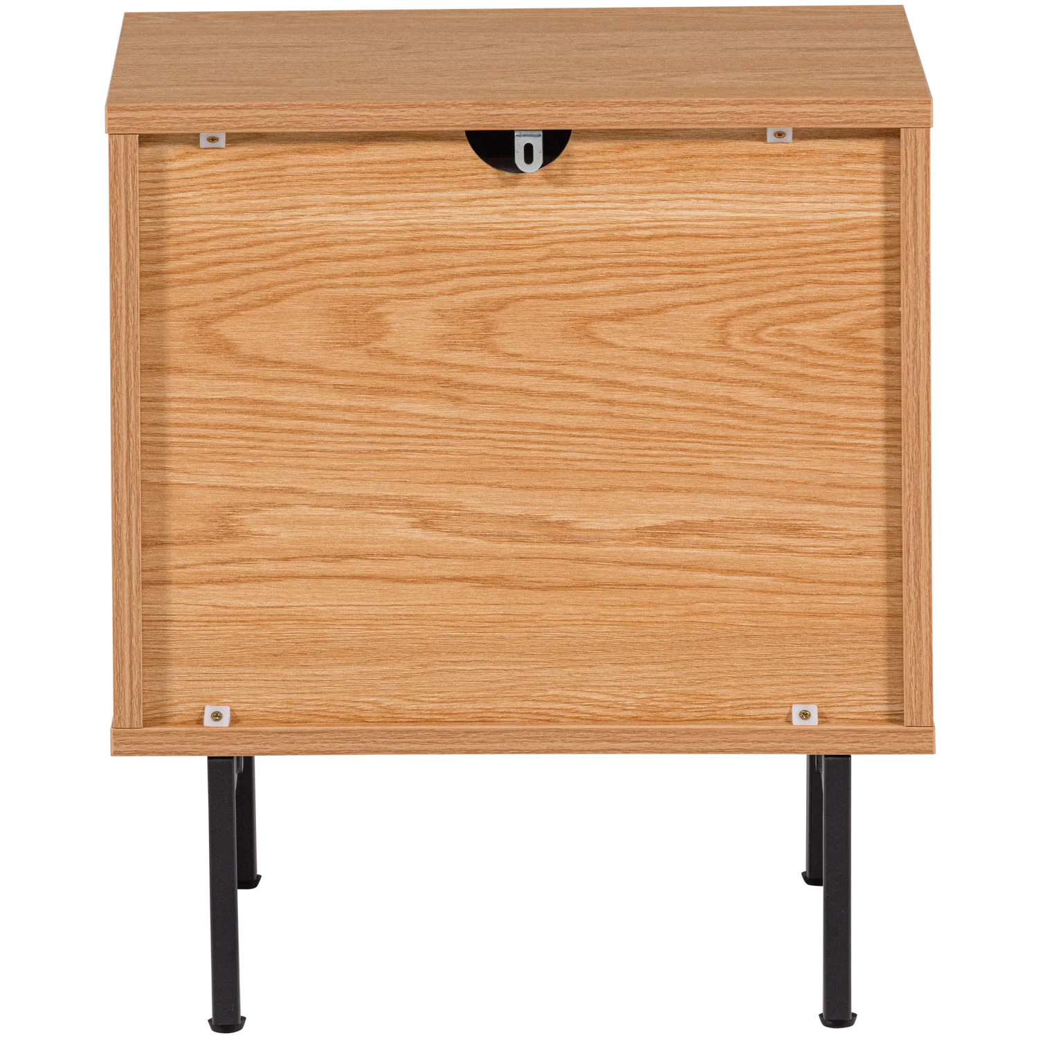 WOOOD - Tours ladekast/nachtkastje 2 lades melamine/mdf naturel