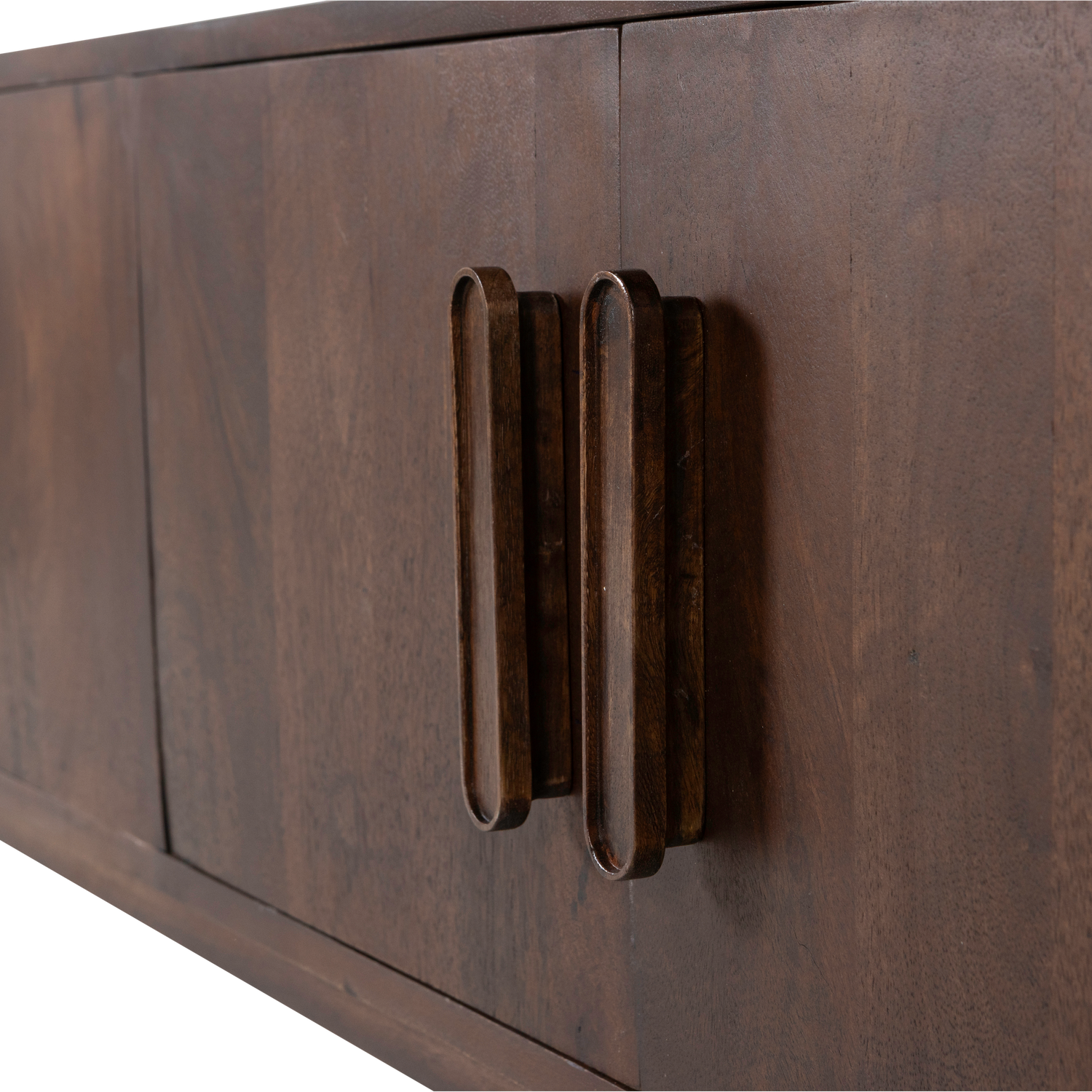 LIYA TV MEUBEL 150 CM MANGOHOUT DONKERBRUIN