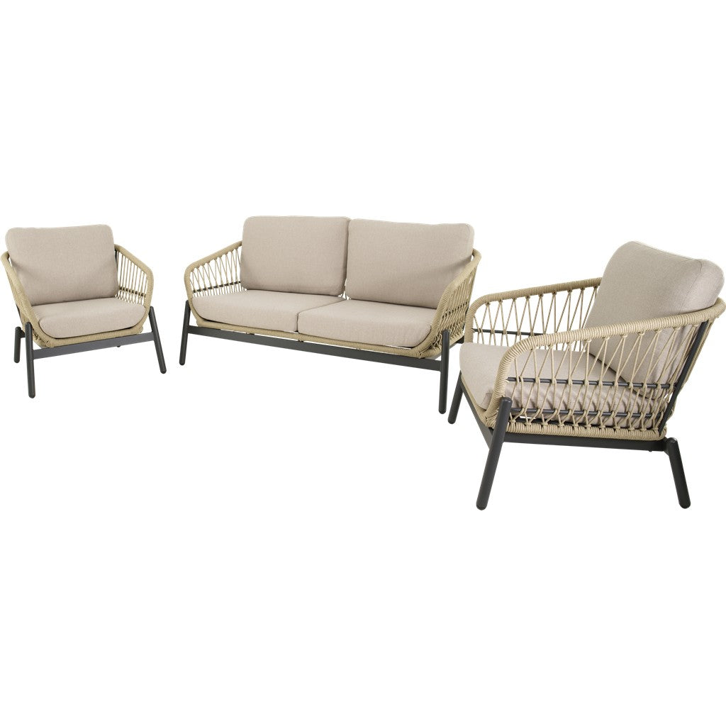 Loungeset Zavi Beige - Lesli Living