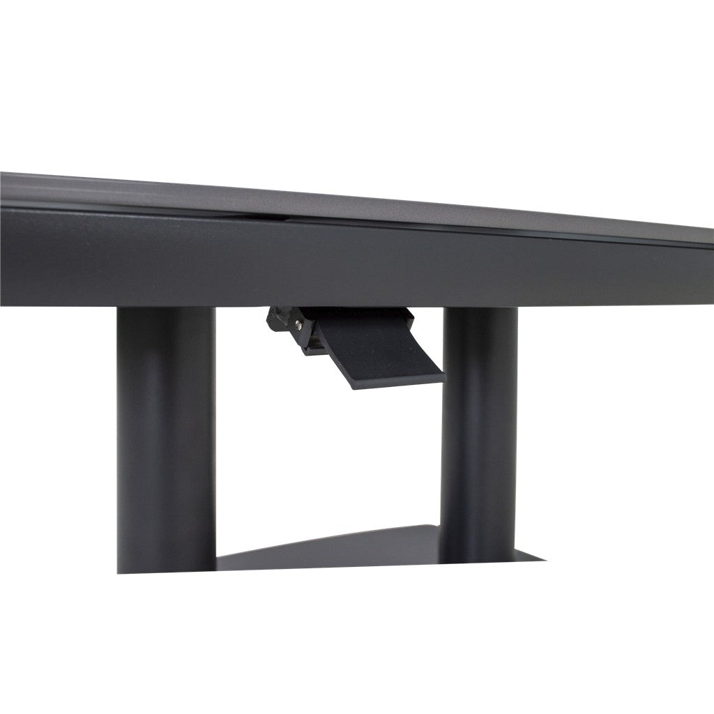 Verstelbare loungetafel Geneva, deens, ovaal, 135 x 83 cm - Lesli Living
