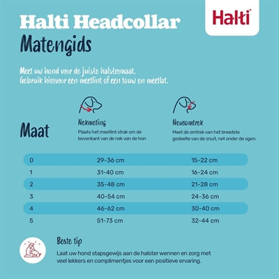 The Company Of Animals Company Of Animals Halti Headcollar Zwart