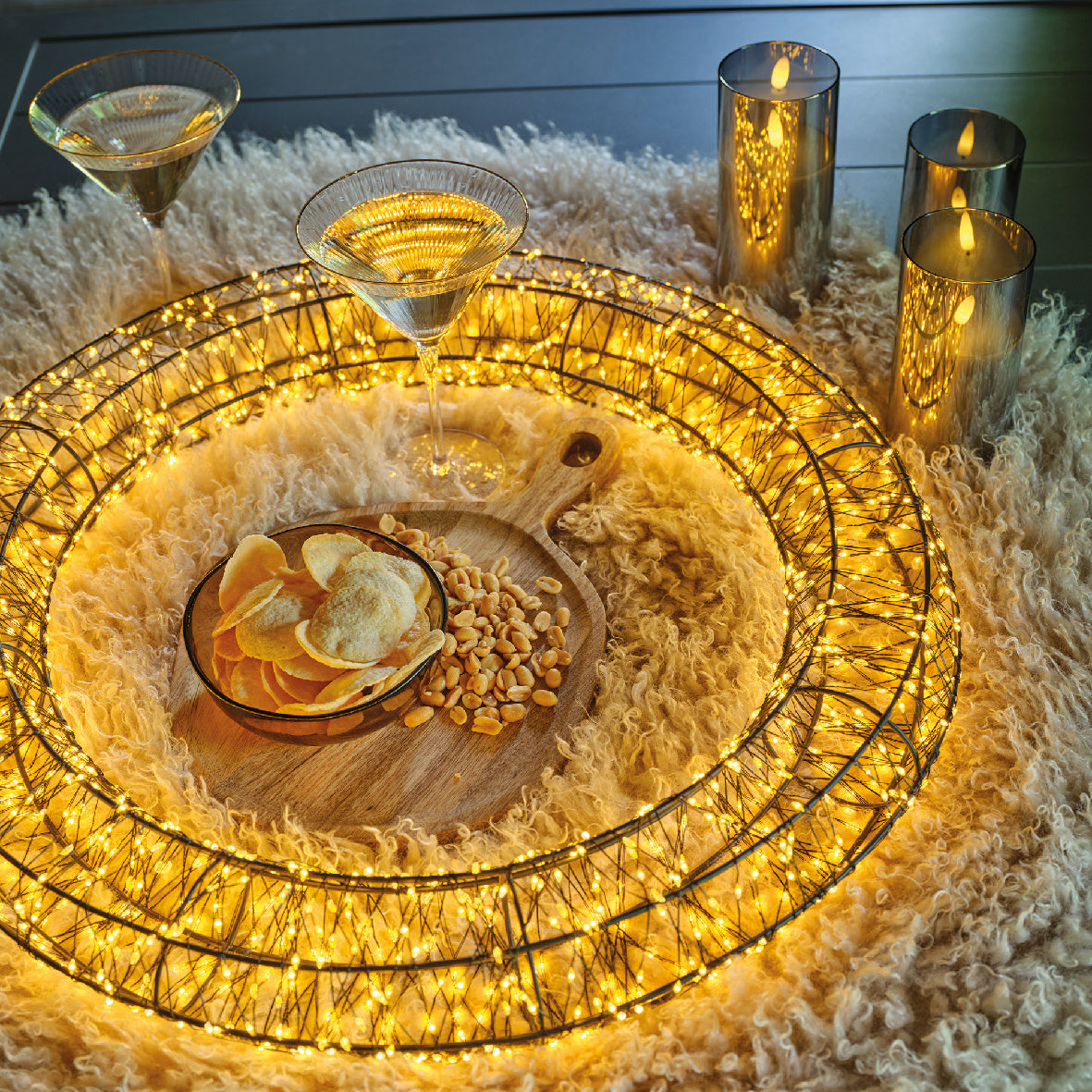 Micro LED frame light metaal steady buiten