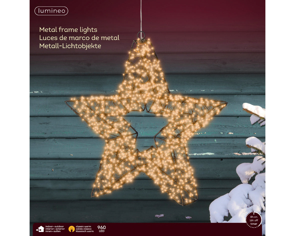 Micro LED frame light metaal steady buiten