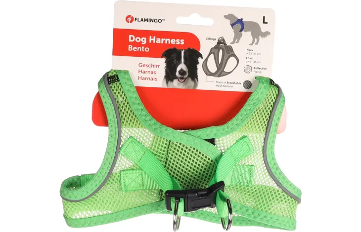 Flamingo - Harnas Step&Go Bento Groen L