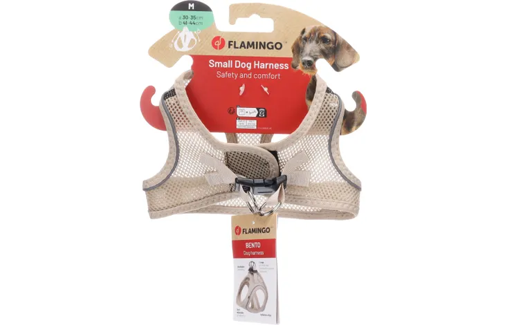 Flamingo - Harnas Step&Go Bento Beige M