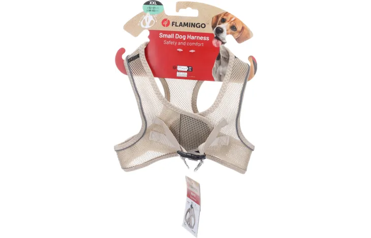 Flamingo - Harnas Step&Go Bento Beige XXL