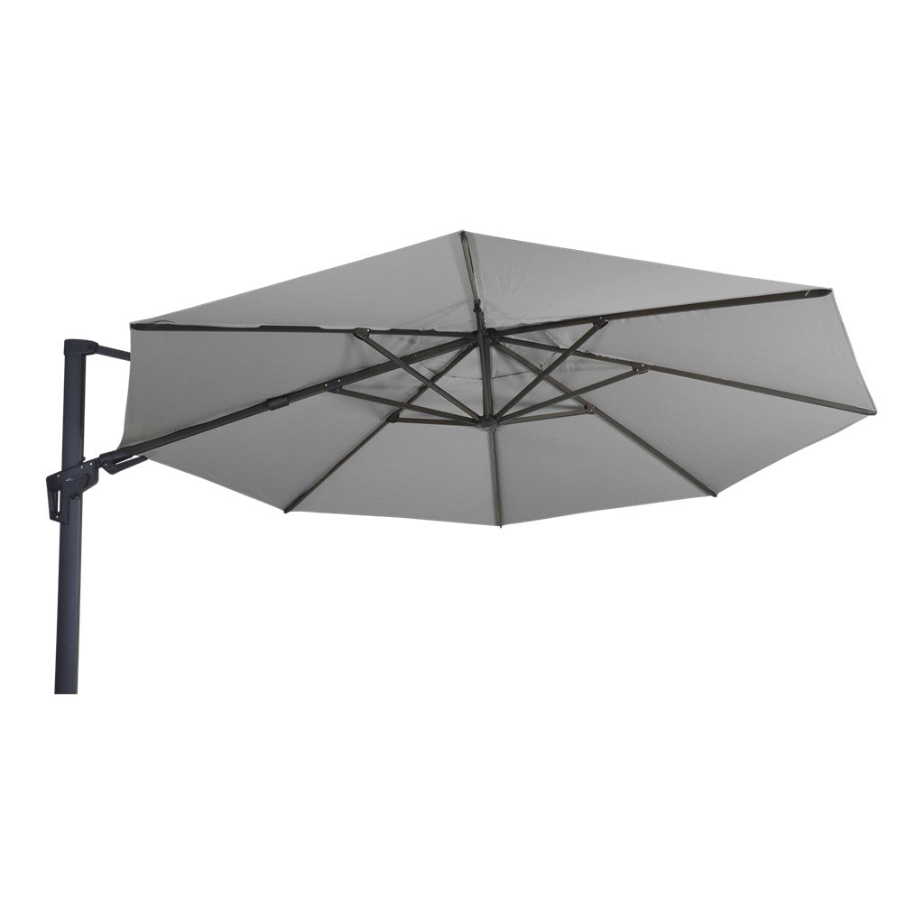 Zweefparasol VirgoFlex grijs Ø3,5mtr