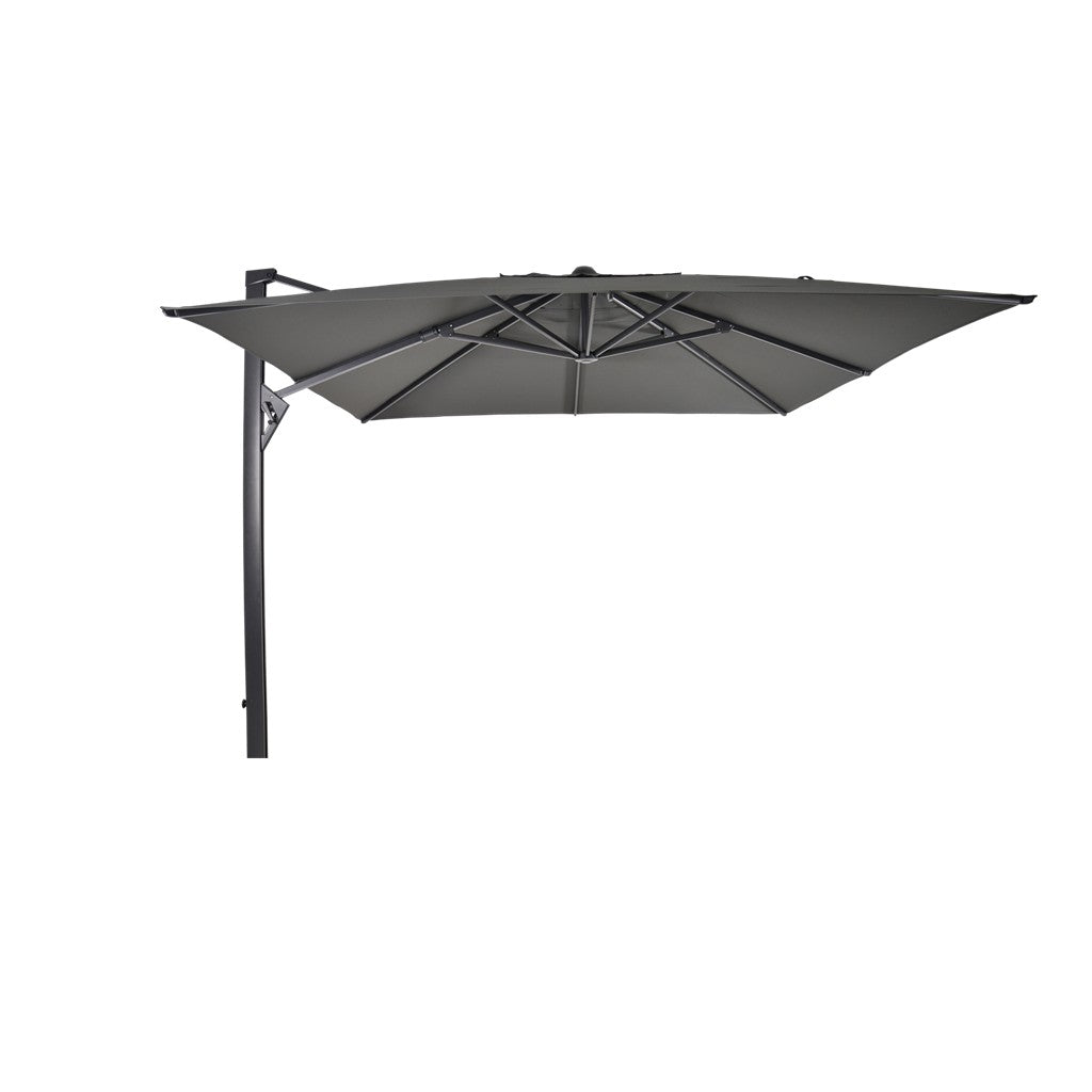 Zweefparasol Taurus grijs 3x3mtr