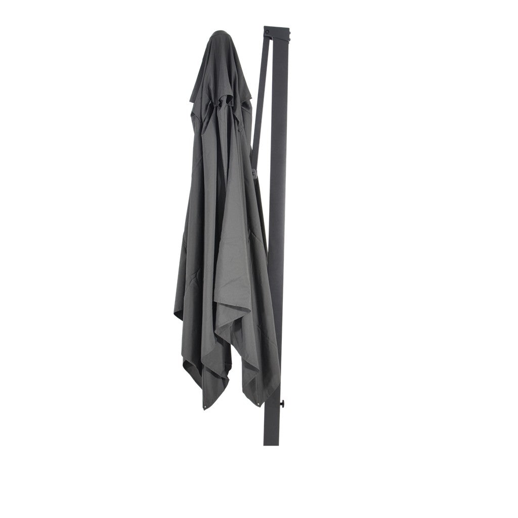 Zweefparasol Taurus grijs 3x4mtr