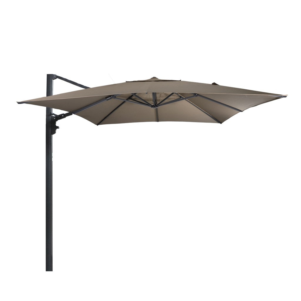 Zweefparasol Virgo Up taupe 3x3mtr