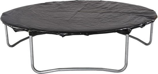Game On sporthoes voor trampoline, rond, donkergrijs/zwart met koorden
