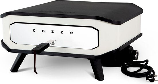 Cozze - Elektrische pizzaoven 17" met pizzastone en deur 60.5x60.5x30.5cm