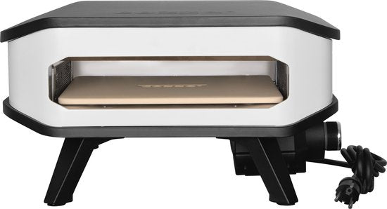 Cozze - Elektrische pizzaoven 13" met pizzastone en deur 53x53x29cm