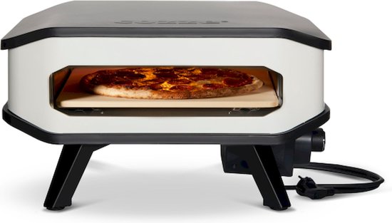 Cozze - Elektrische pizzaoven 13" met pizzastone en deur 53x53x29cm