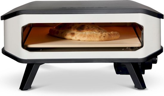Cozze - Elektrische pizzaoven 17" met pizzastone en deur 60.5x60.5x30.5cm