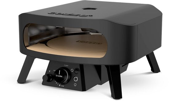Cozze - CLASSIC ROTATE Black Edition 13" pizzaoven op gas 50x50x29.5cm