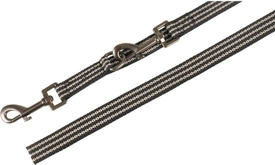 Flamingo Trainingslijn Jannu Zwart - 200 cm x 20 mm