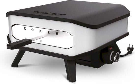 Cozze - Elektrische pizzaoven 13" met pizzastone en deur 53x53x29cm