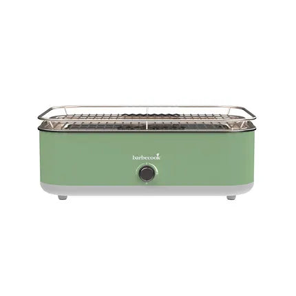 Barbecook - E-Carlo elektrische tafelgrill Paris Green 42,5x33x16,5cm