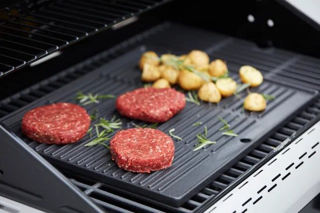 Barbecook - Dynamic Core contactplaat uit geëmailleerd gietijzer zwart 43x35cm